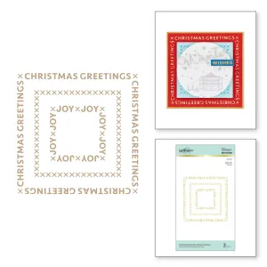Christmas Essential Glimmer Squares GLP-181