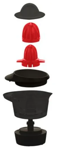 Citrus Juicer Plastic Black 500ml 25W "Zest"