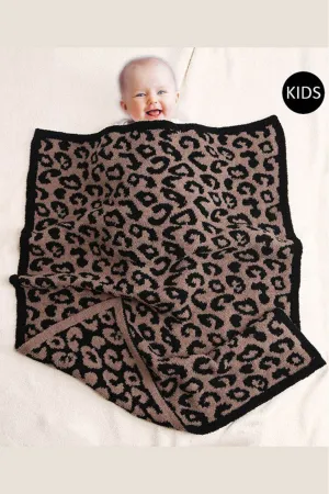 Coffee Leopard Blanket