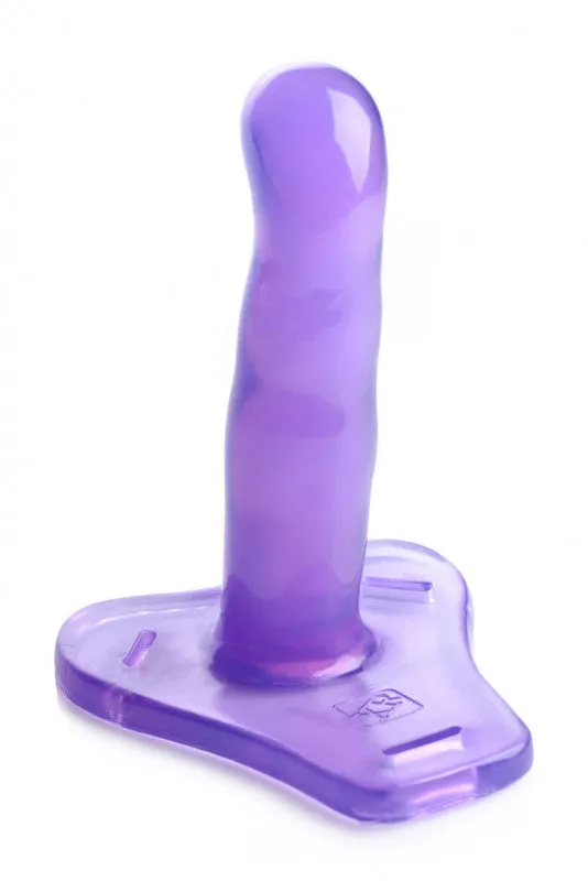 Comfort Ride Strap on Harness With Purple