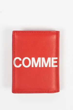 COMME DES GARCONS WALLET HUGE LOGO WALLET 0641