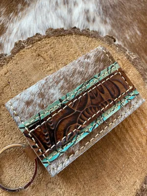 Cowhide card wallets