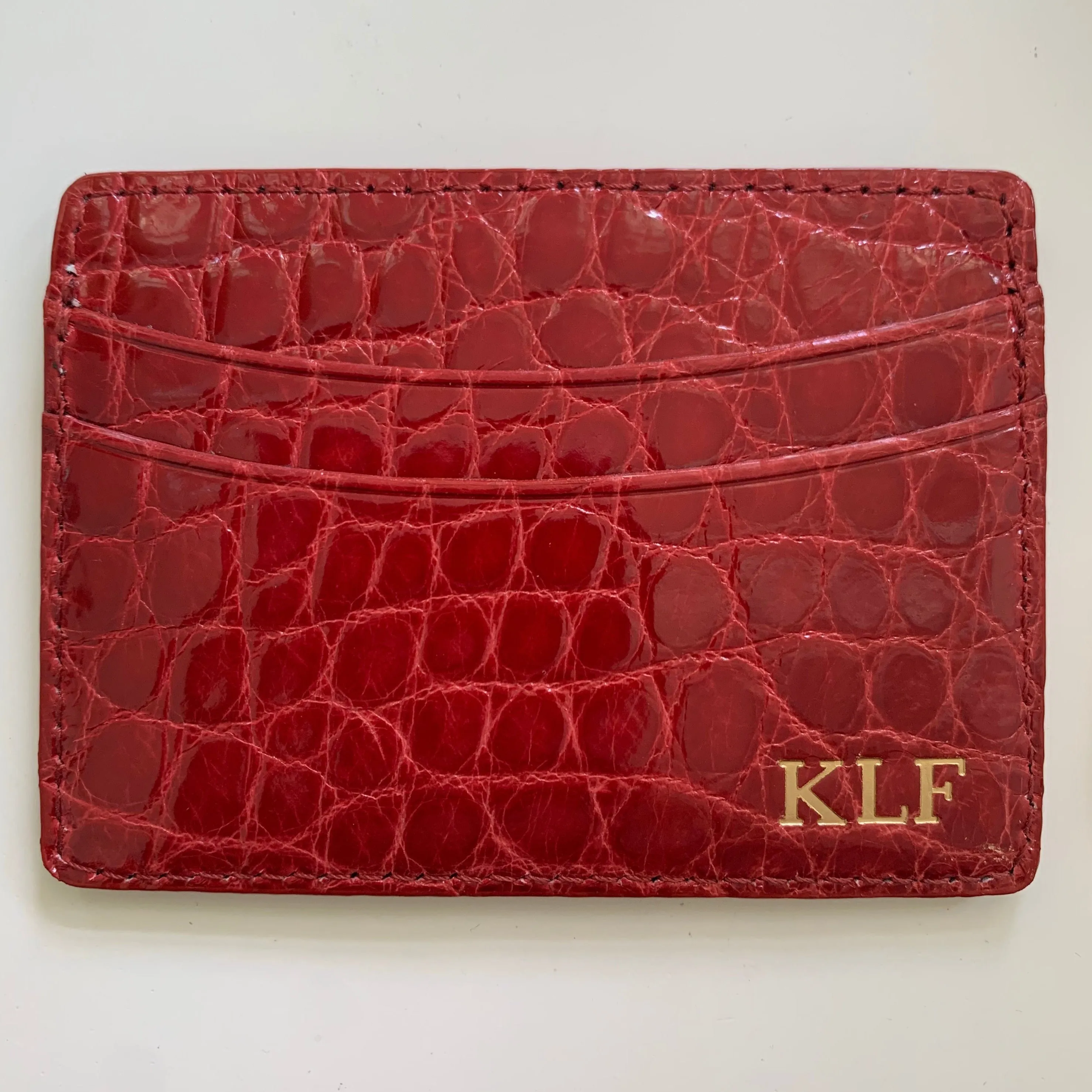 CREDIT CARD CASE - MADE TO ORDER