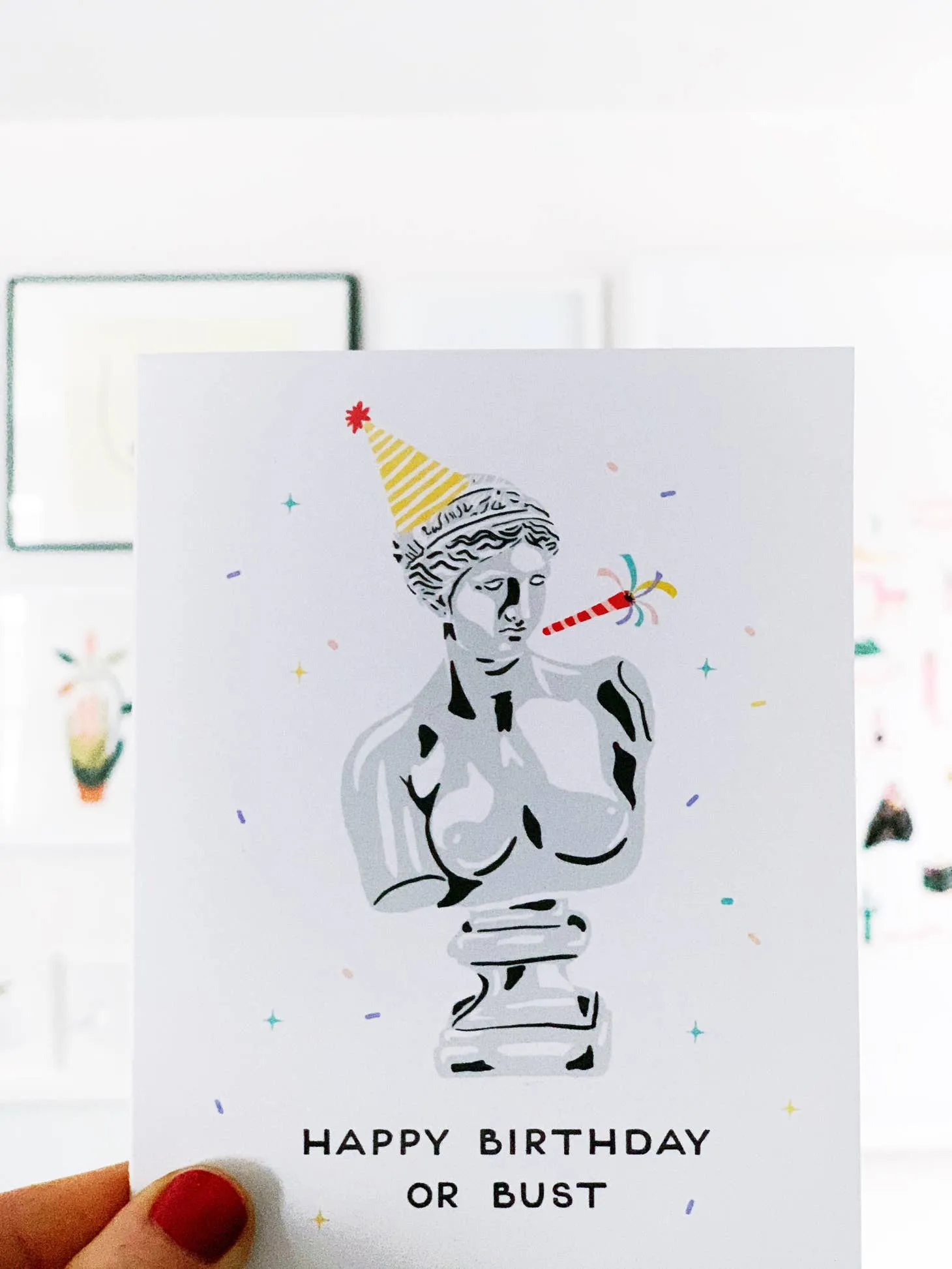 Curious Card, multiple styles