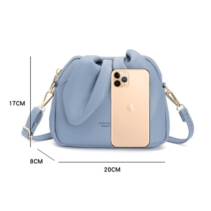 Cute Rabbit Ears Women's Messenger Bag