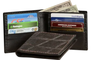 Dark Brown Elephant Bifold Wallet