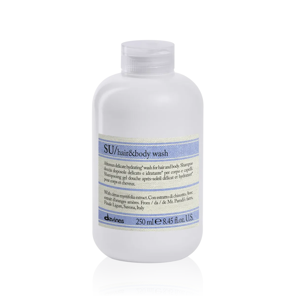 Davines SU Hair & Body Wash - 250ml
