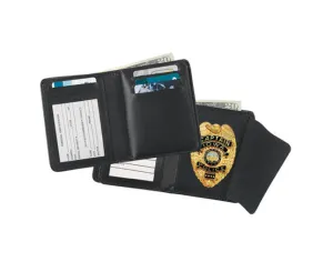 DELUXE HIDDEN BADGE, CREDIT CARD & LICENSE WALLET (ID 2 3/4" X 4") #1125