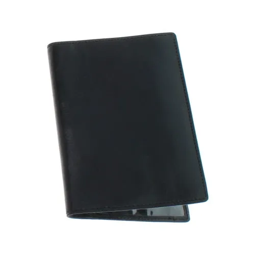 Derek Alexander Passport Wallet - Black