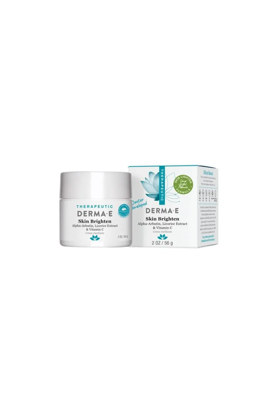 Derma E Skin Brighten (Alpha-Arbutin, Licorice Extract & Vitamin C) 56g