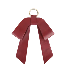 Detachable Leather Bow