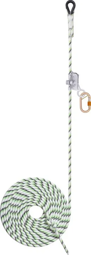 Detachable Stainless Steel Fall Arrester on Kernmantle Rope Anchorage Line PN05 AP KARAM / Buy Online