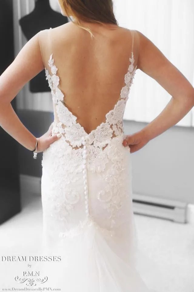 Detachable Train for Wedding Dress (#Charee)