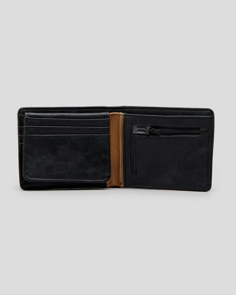 Dimension Wallet - Black/Tan