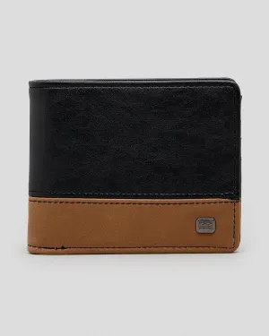 Dimension Wallet - Black/Tan