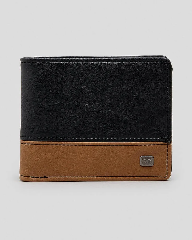Dimension Wallet - Black/Tan