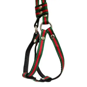 Dog Bar Designer Inspired Step-In Harness w/ Leash