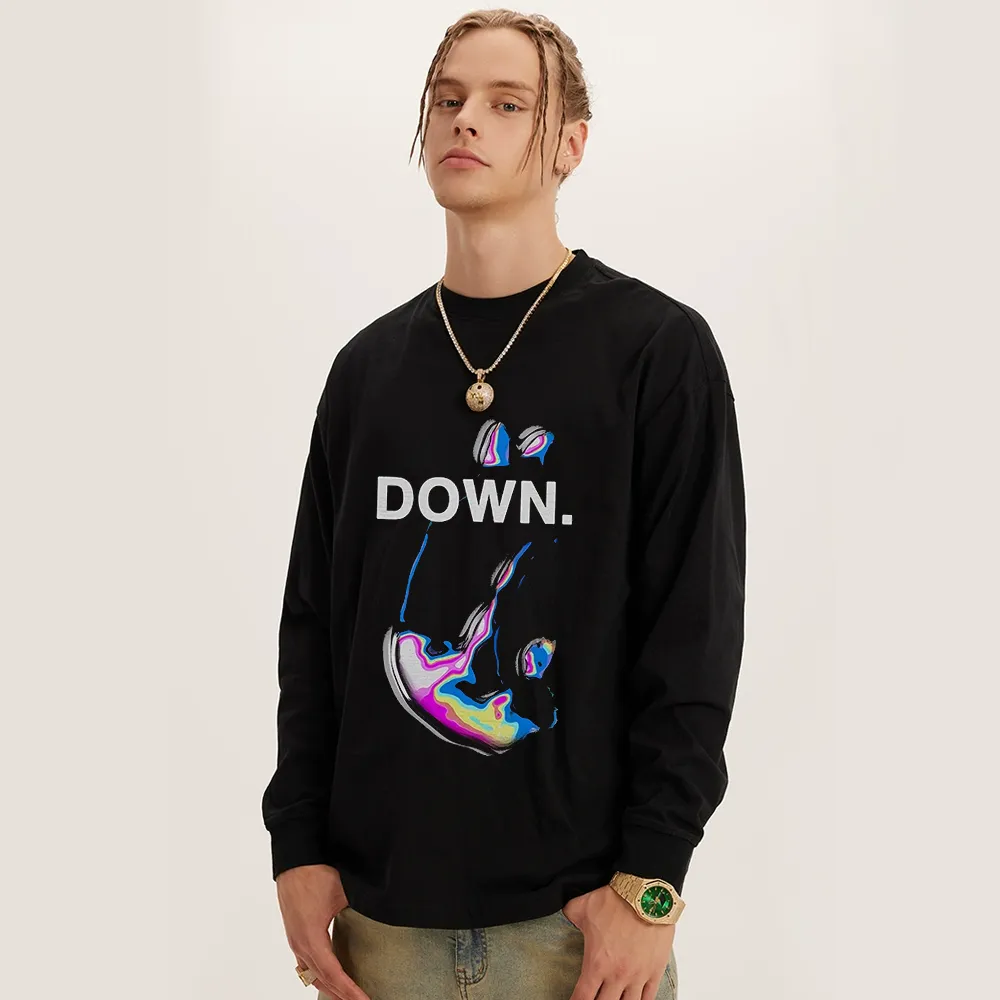 Down Human Energy Long Sleeve Shirt