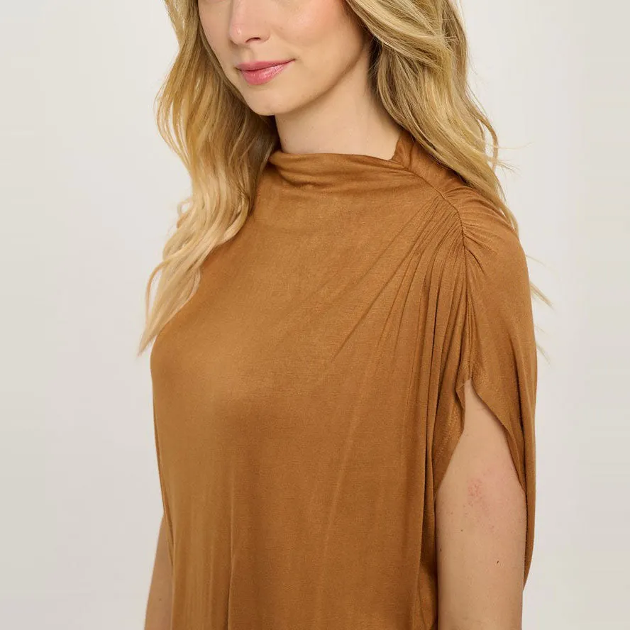 Drapey Cap Sleeve Top