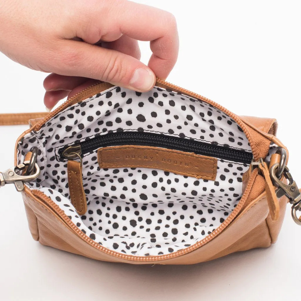 Dusky Robin Sara Leather Bag
