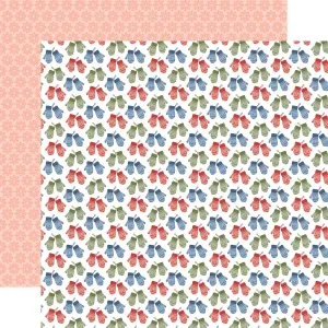 Echo Park - Chilling With My Snowmies - Chilly Mittens 12x12 Patterned Paper