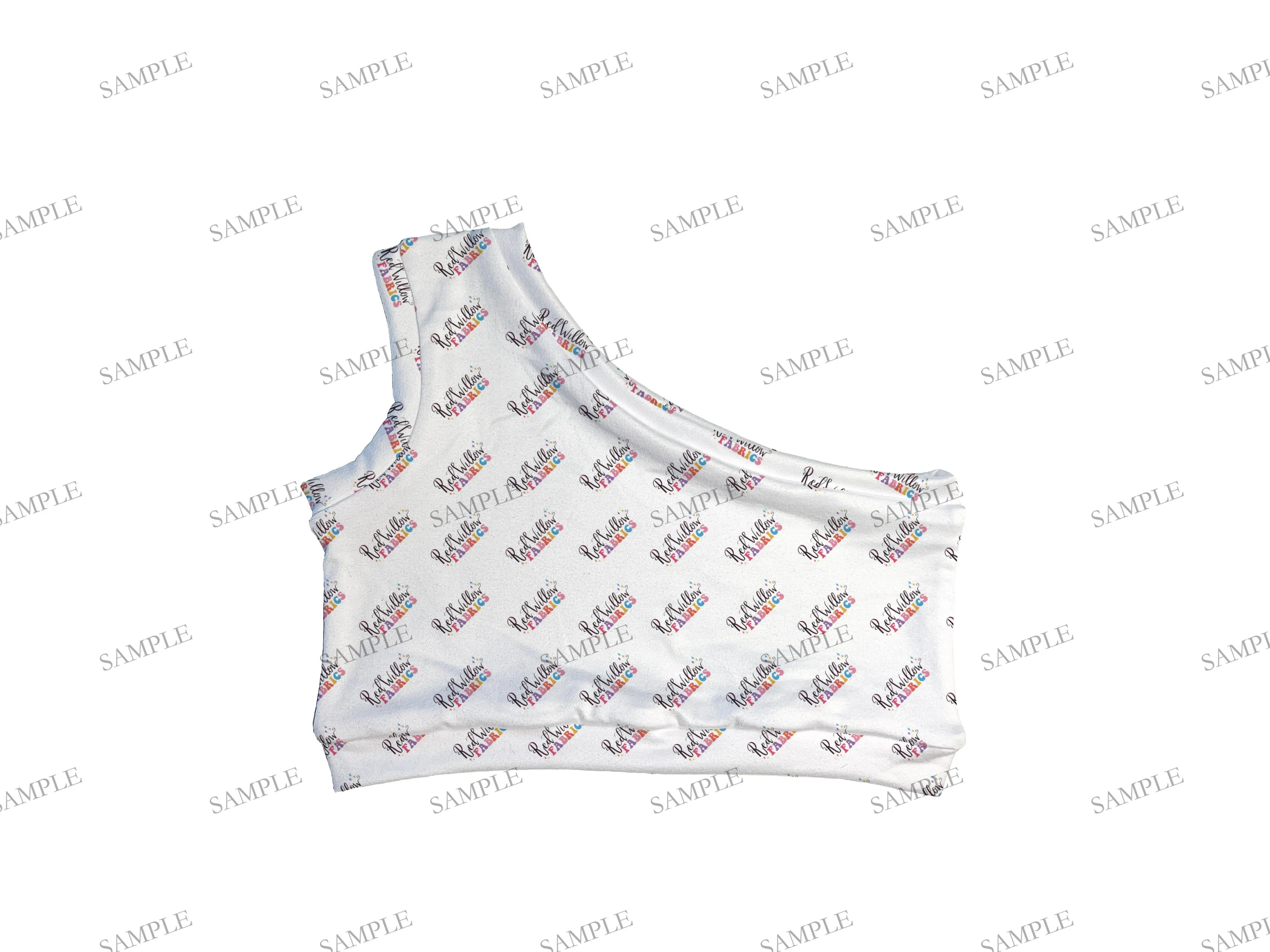 EDITABLE MockUp - One Shoulder Crop Top - DBP260