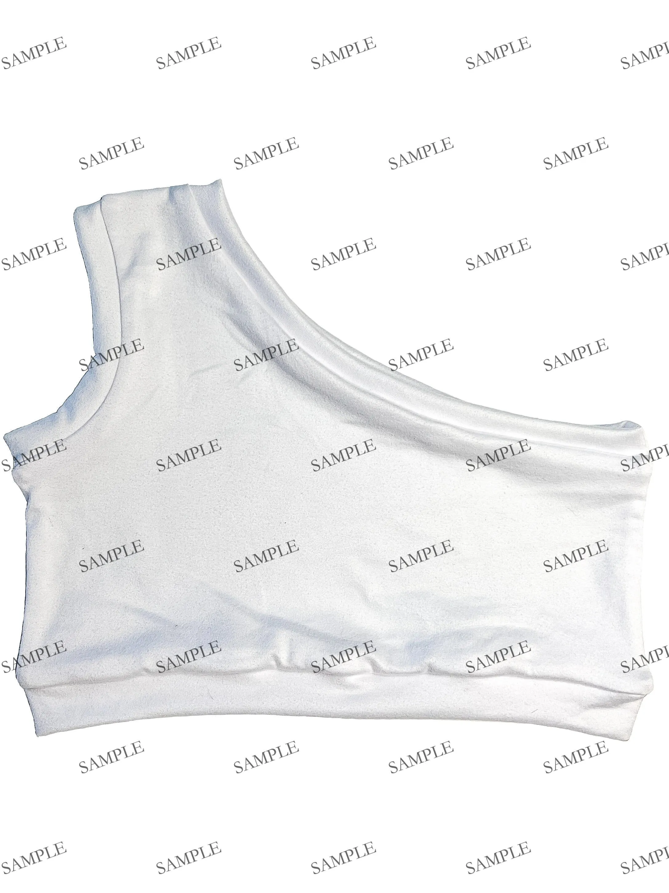 EDITABLE MockUp - One Shoulder Crop Top - DBP260