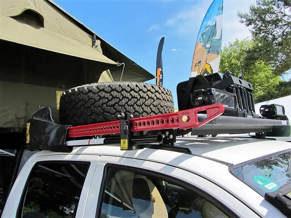 Eezi-Awn Hi-Lift Jack Cradle with Rack Foot Support and Bag - Black Friday Sale
