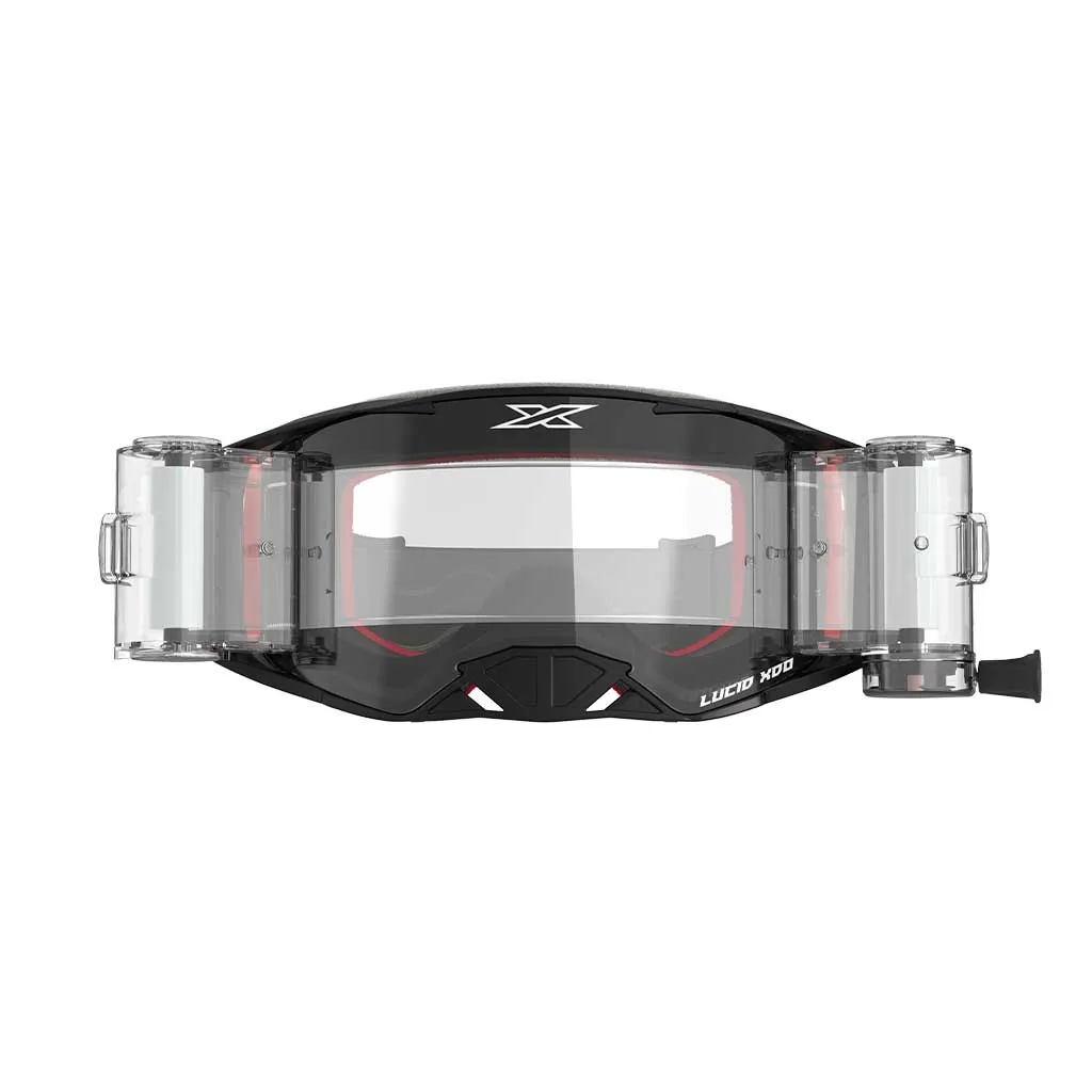 EKS - Lucid Black/White Roll Off System Goggle