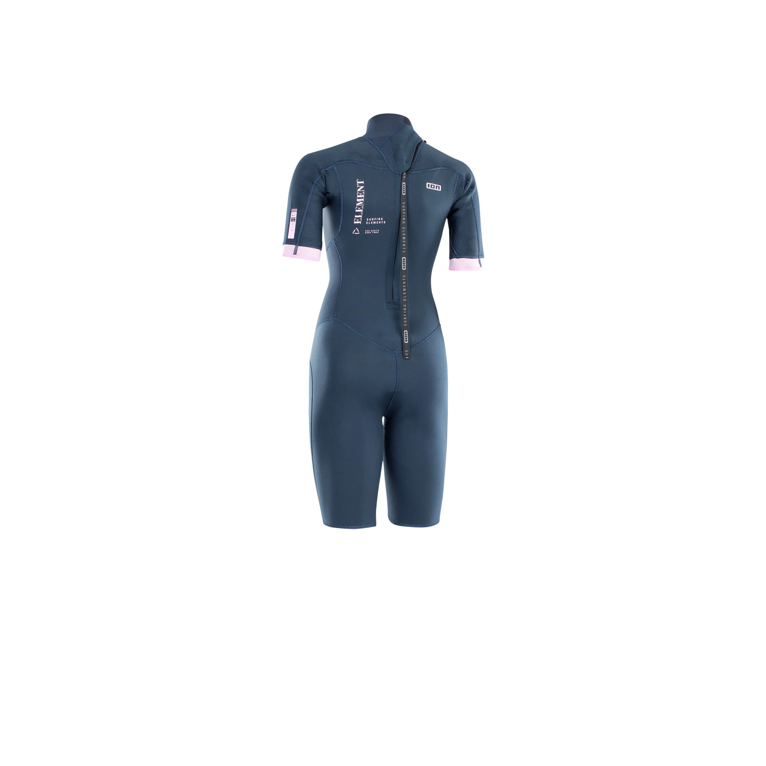 Element 2/2 Shorty SS Back Zip