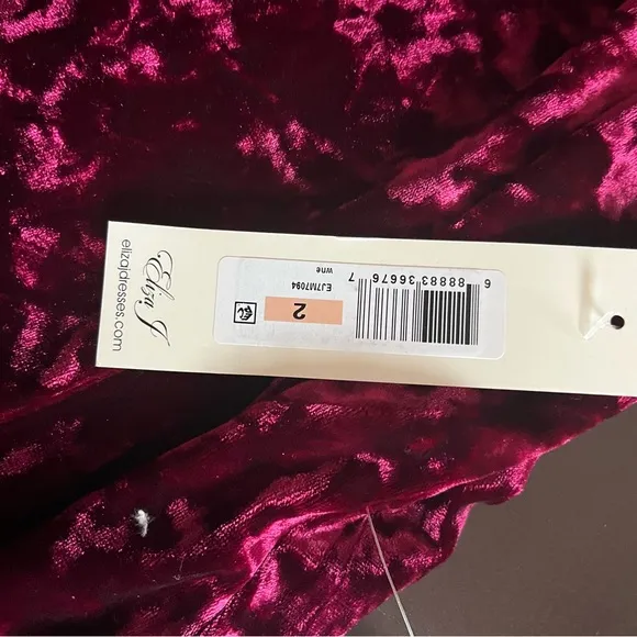 Eliza J off the shoulder velvet dress