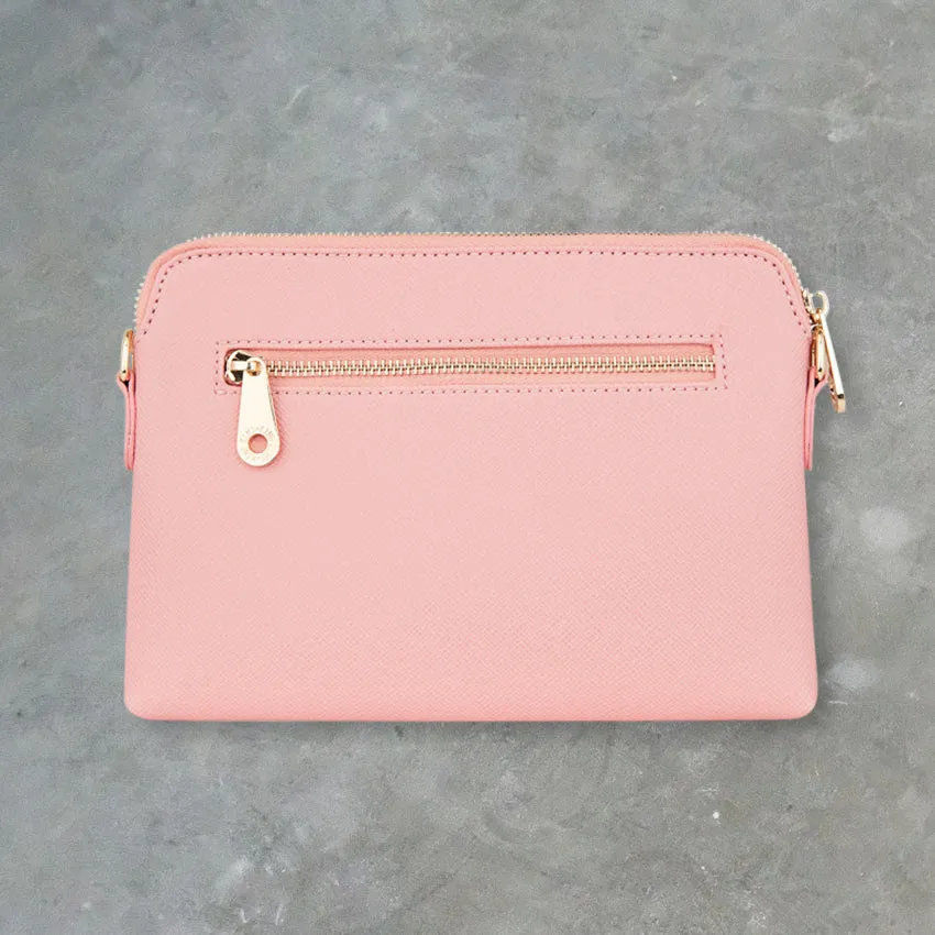 Elms   King Bowery Wallet, Carnation Pink