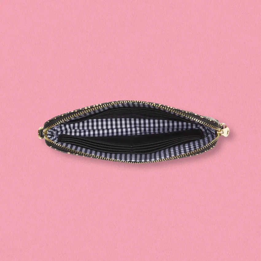 Elms   King Bowery Wallet, Dark Cheetah