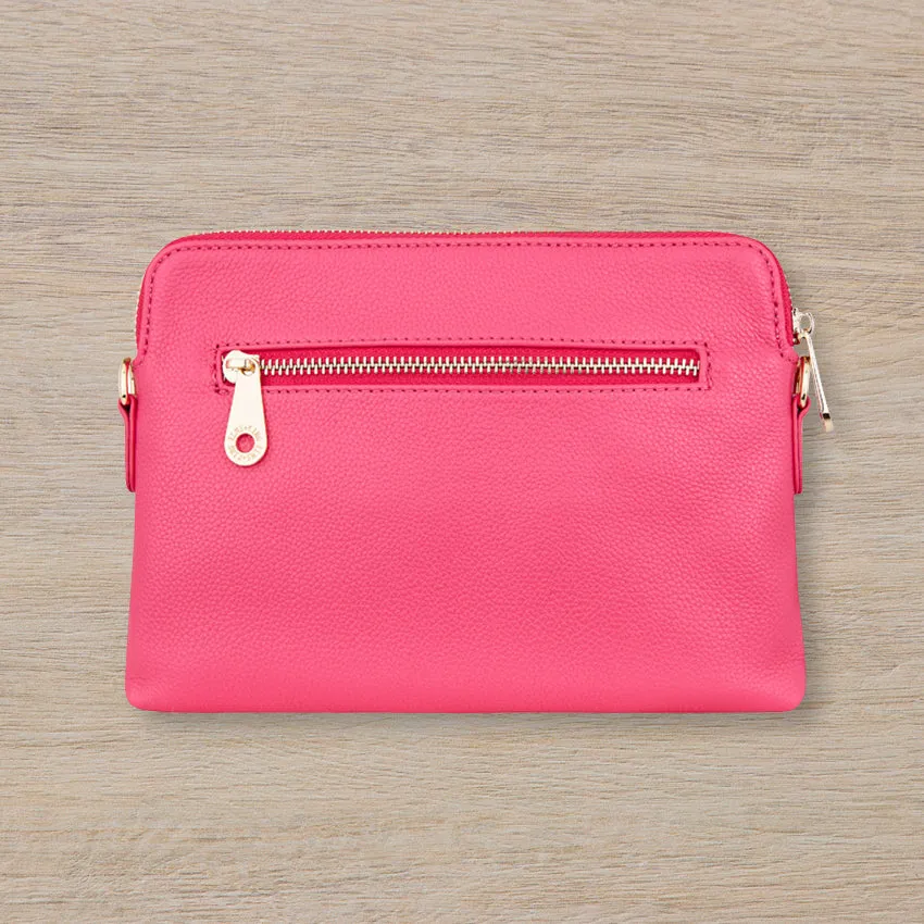 Elms   King Bowery Wallet, Fuschia