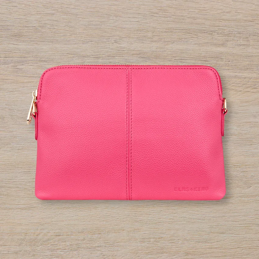Elms   King Bowery Wallet, Fuschia
