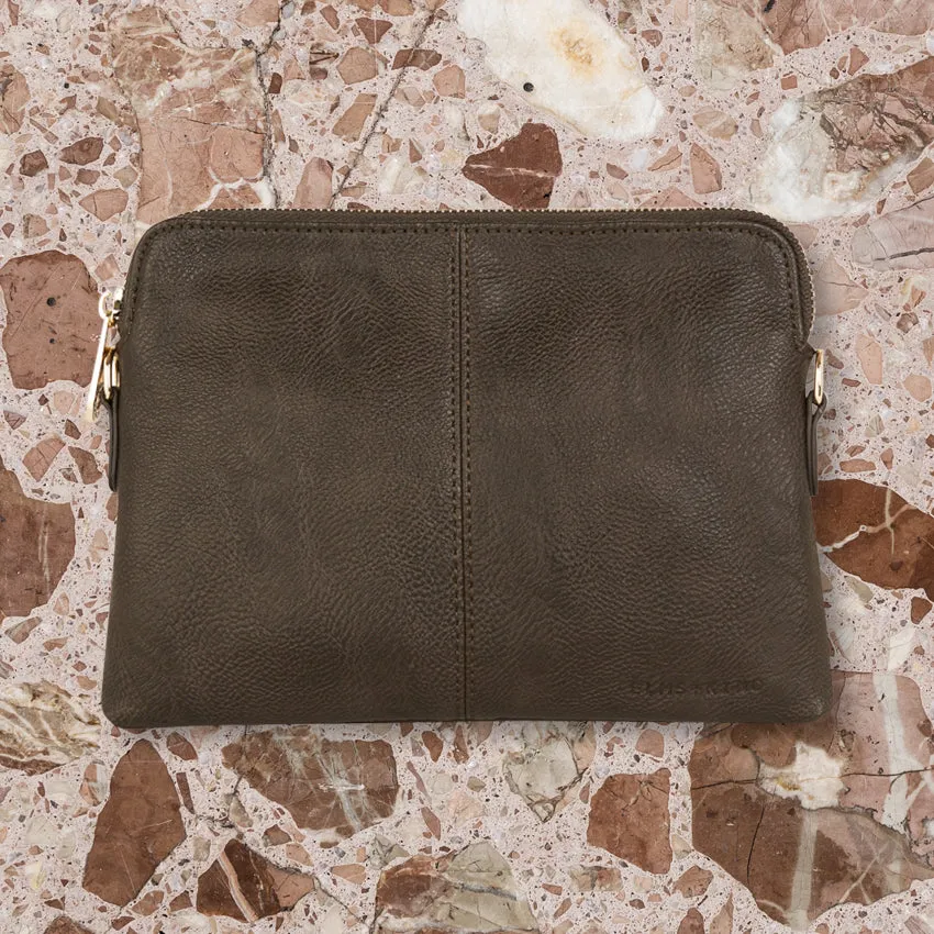 Elms   King Bowery Wallet, Olive