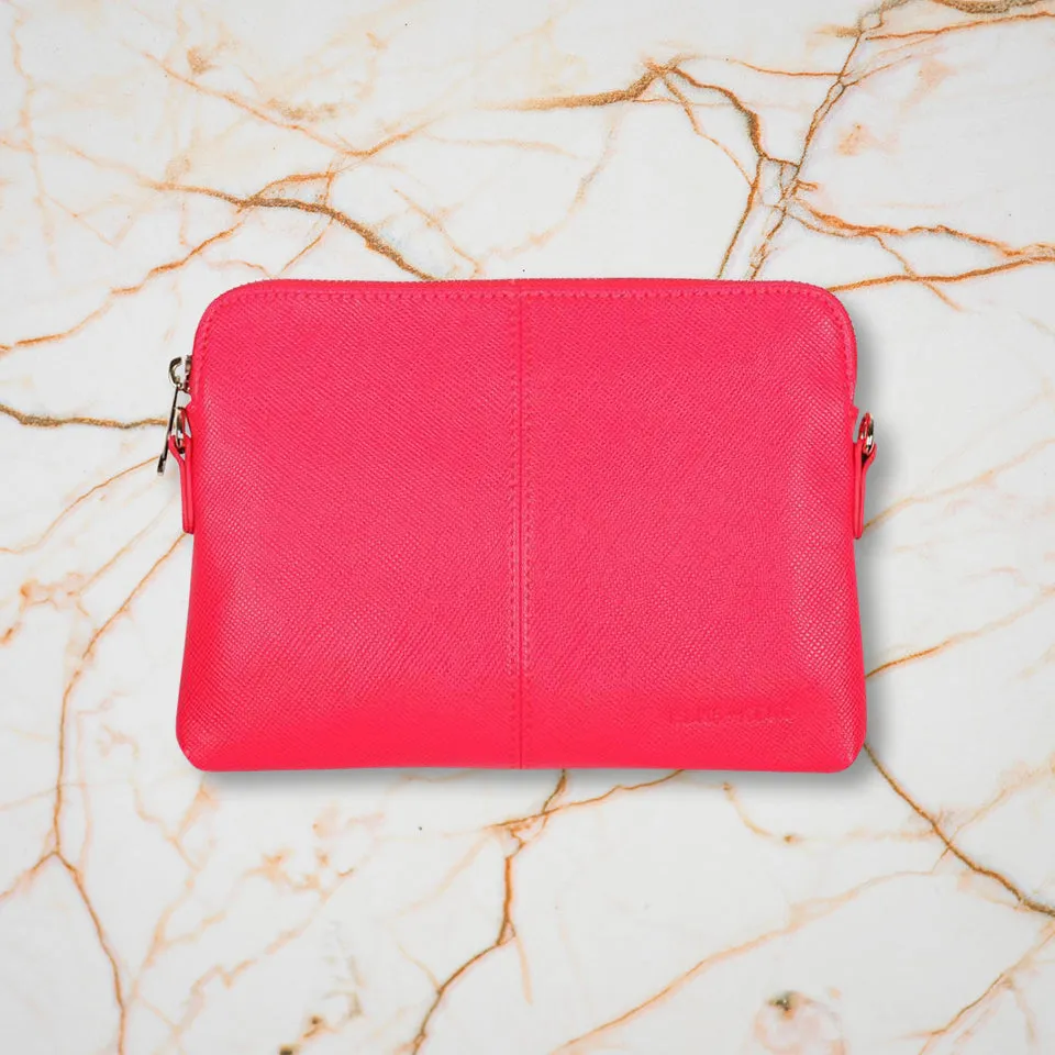 Elms   King Bowery Wallet, Raspberry