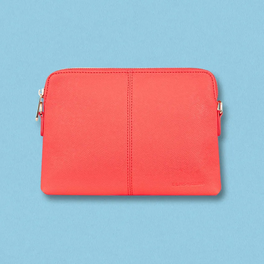 Elms   King Bowery Wallet, Red Camelia