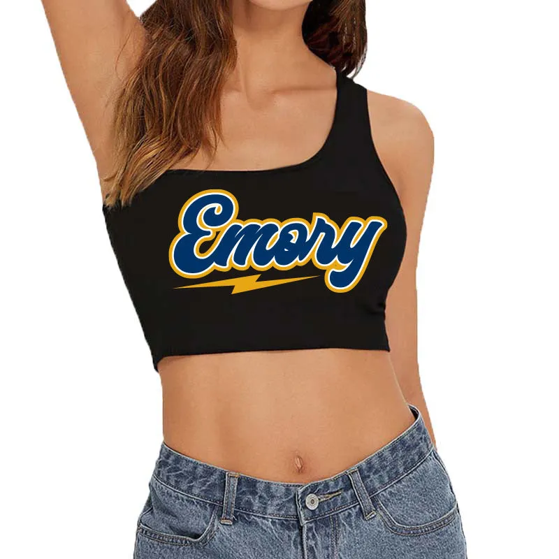 Emory Lightning One Shoulder Top