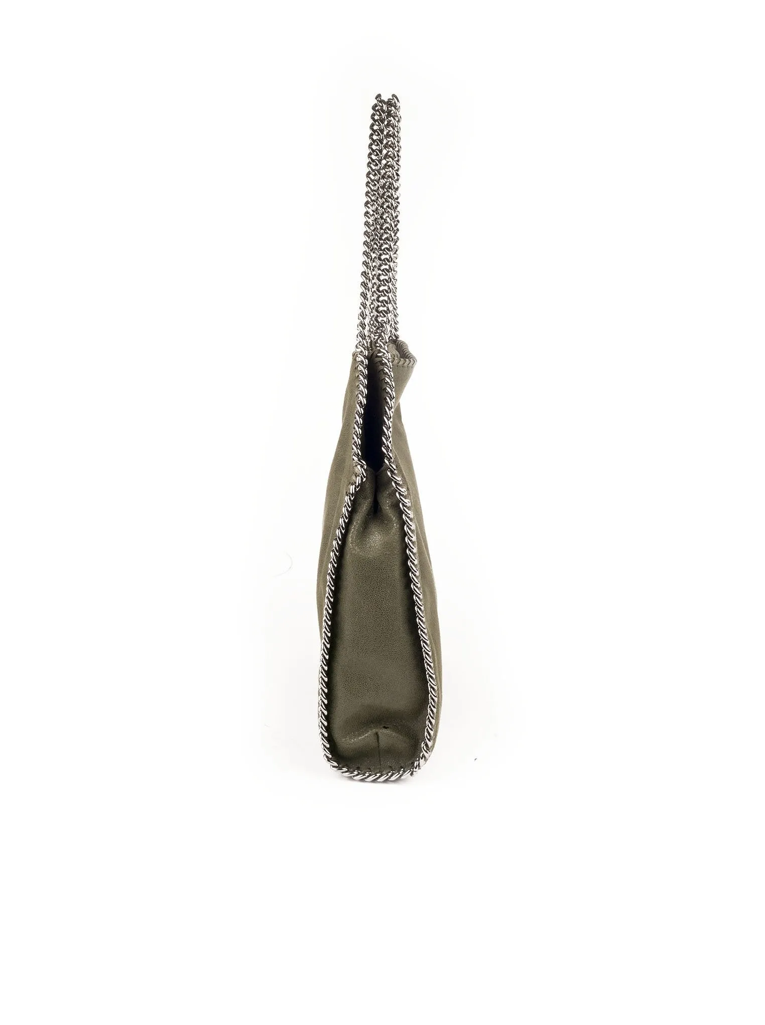 Falabella Shaggy Deer Small Tote - Green