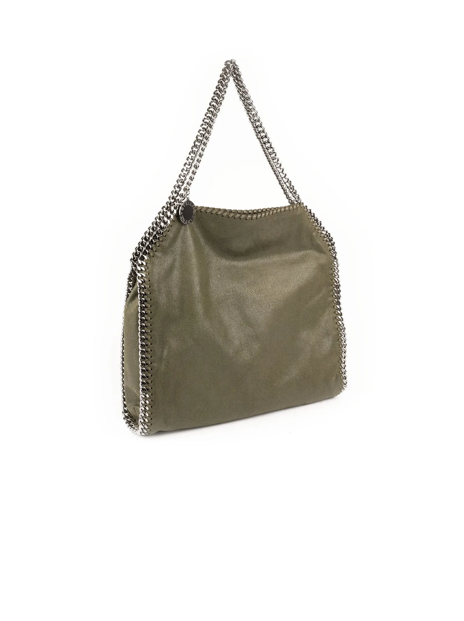 Falabella Shaggy Deer Small Tote - Green
