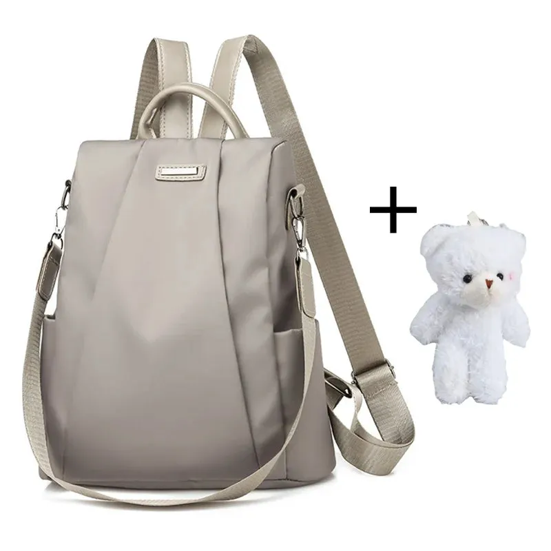 Fashion Anti Theft Backpack Women Backpacks Fashion Multifunctional Travel Backpack Waterproof Large Capacity Bag Schoolbag