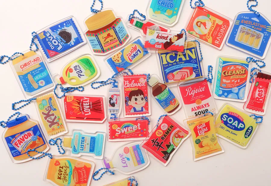 Favor Peanut Butter {Acrylic Keychain}