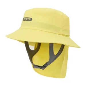 FCS ESSENTIAL SURF BUCKET HAT BUTTER
