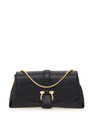 Ferragamo small front flap soulder bag