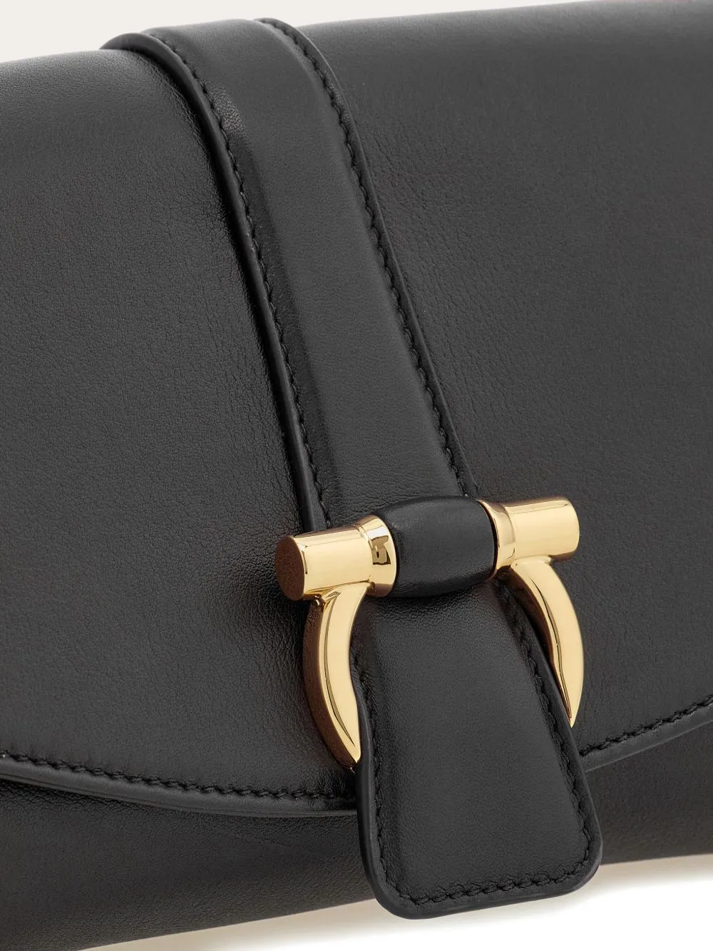 Ferragamo small front flap soulder bag