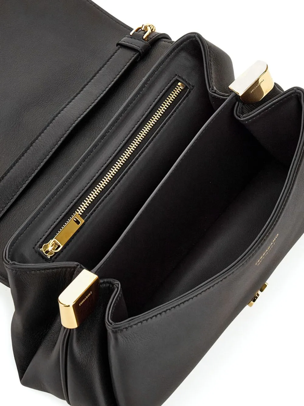 Ferragamo small front flap soulder bag