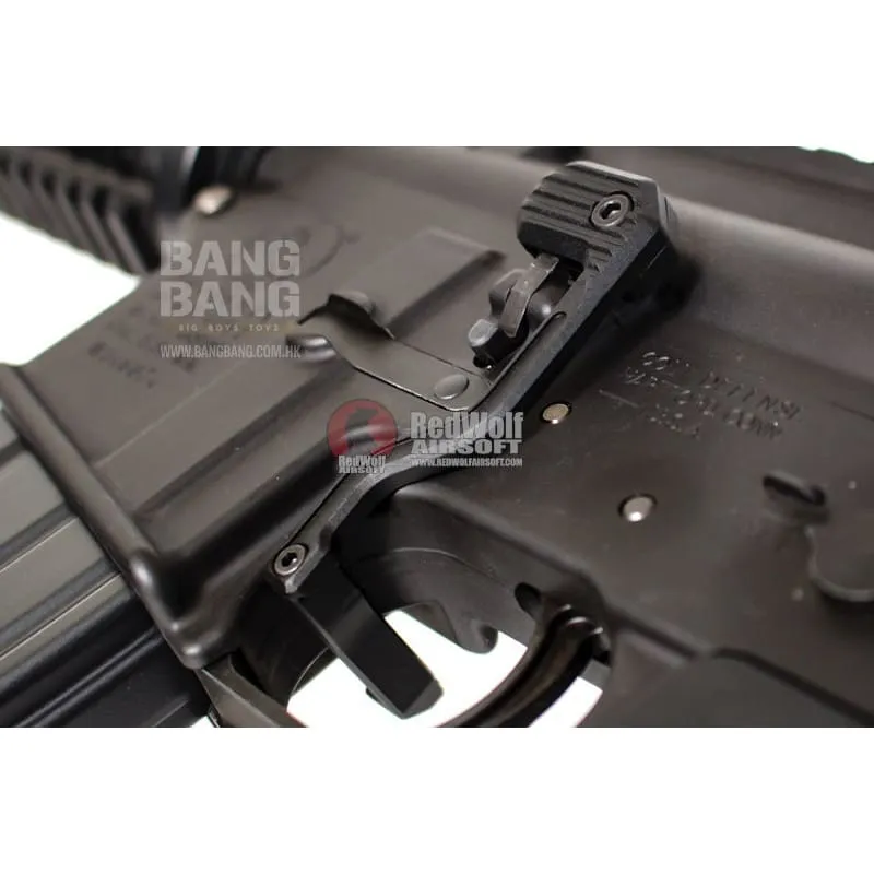 First Factory M4 Custom Ambi Bolt Catch for M4A1 MWS GBB Series - Black