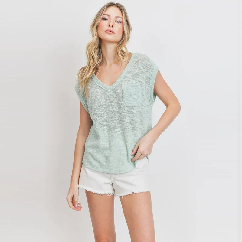 Flow Around Hem Top