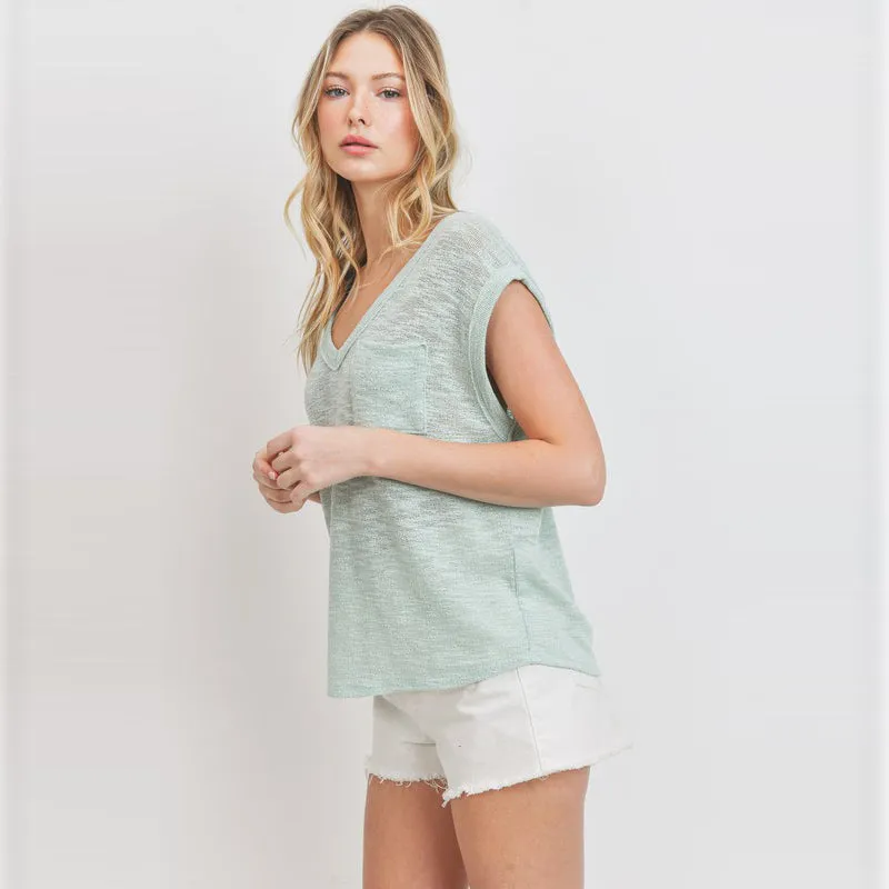 Flow Around Hem Top